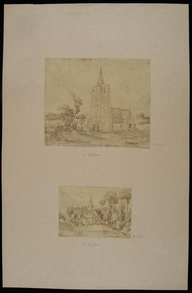 L'église de Beauval ; Beauval : L'Eglise (autre titre)_1