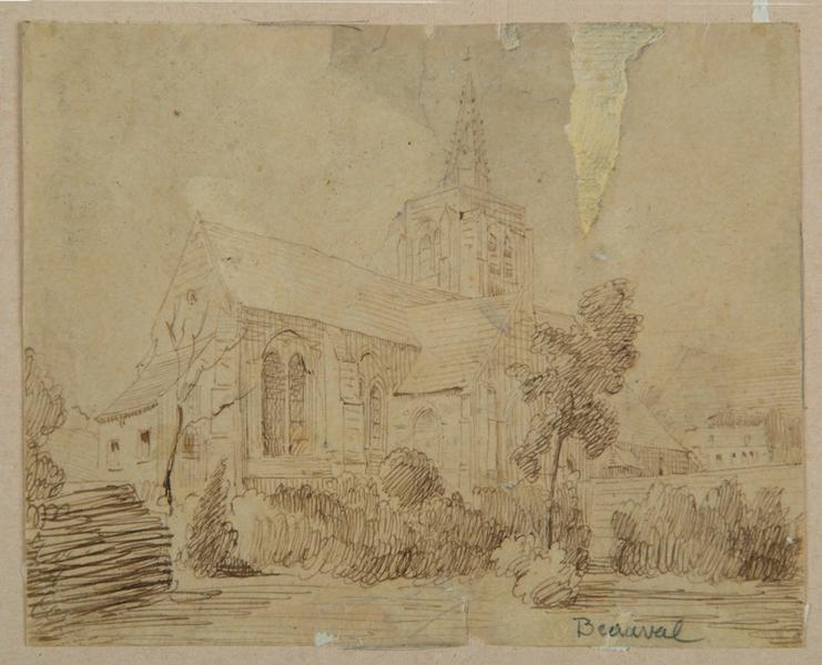 L'église de Beauval ; Beauval : L'Eglise (autre titre)_0