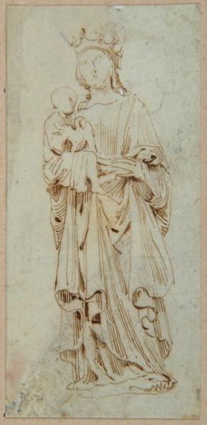 Vierge à l'Enfant provenant de l'église de Berneuil ; Berneuil : Vierge à l'enfant (autre titre)_0
