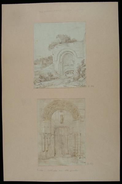 Ruine d'une église de Berteaucourt-les-Dames ; Berteaucourt les Dames (autre titre)_1