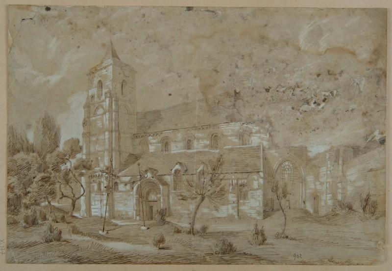 L'église de Berteaucourt-les-Dames ; Berteaucourt les Dames : L'église (autre titre)_0