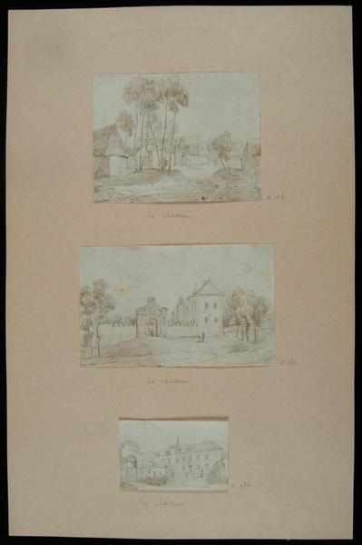 Abbaye de Berteaucourt-les-Dames ; Berteaucourt les Dames : Le château (autre titre)_1
