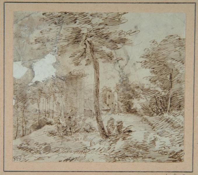 Ruines à Boisbergue ; Boisbergue (autre titre)_0