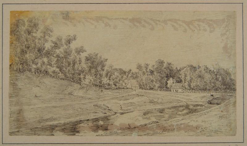 Paysage aux environs de Boismont ; Boismont (autre titre)_0
