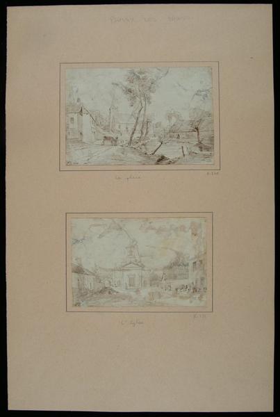 Place dans Bussy-les-Daours ; Bussy les Daours : La place (autre titre)_1