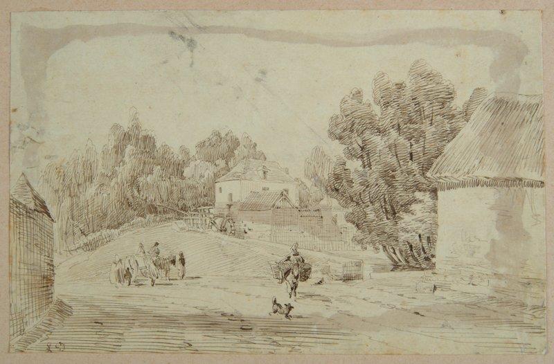 Le moulin sur l'Hallue, à Daours ; Daours : Le Moulin sur l'Hallue (autre titre)_0