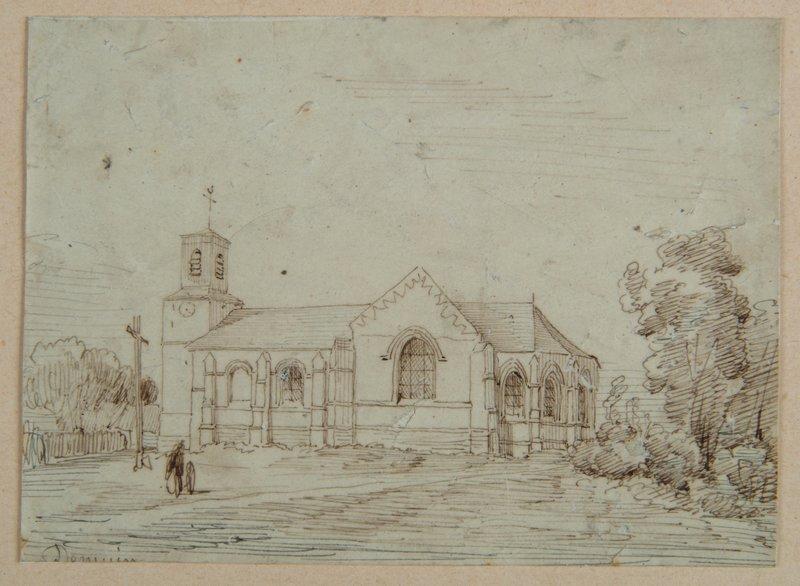 L'église de Démuin ; Demuin : L'église (autre titre)_0