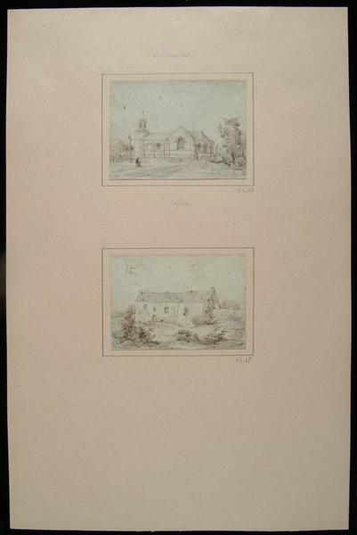 L'église de Démuin ; Demuin : L'église (autre titre)_1