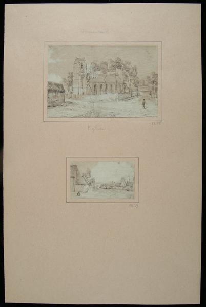 L'église de Dernancourt ; Dernancourt : Eglise (autre titre)_1