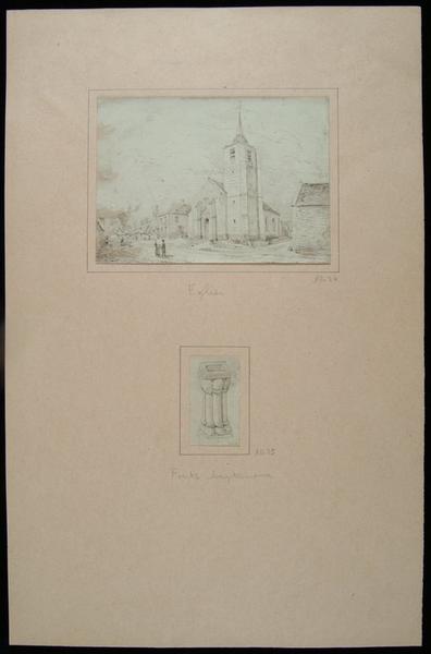 L'église de Dernancourt ; Dernancourt : Eglise (autre titre)_1