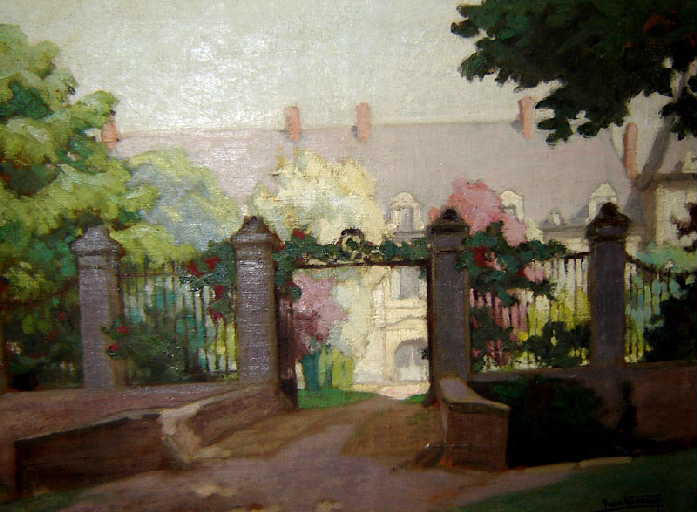 Les grilles du château de Thoix (Somme)_0