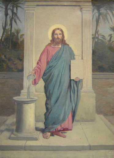 Jésus source de vie, Charles-Henri Michel, 19e siècle