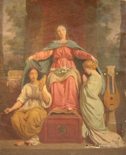 Le manteau de la Vierge, Charles-Henri Michel, 19e siècle