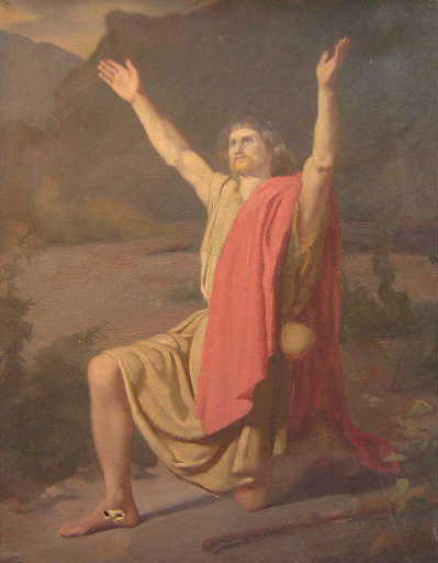 L'exilé de la patrie céleste, Charles-Henri Michel, 1868