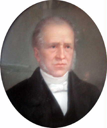 Portrait de Daniel-Fursy-Robert d'Ournel de la Guittonnière, Charles Borely, 1852
