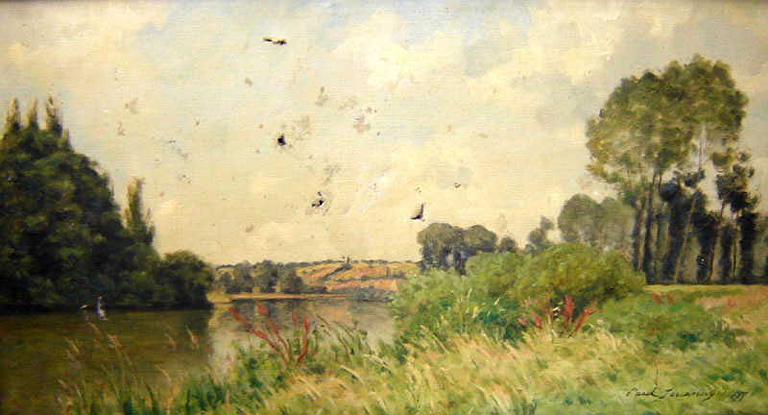 Paysage, Paul Jouanny, 1885