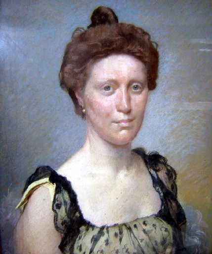 Portrait de Mme THIERY, Charles-Henri Michel, 1904