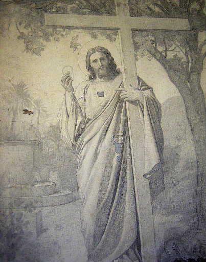 Christ à la Croix (étude), Charles-Henri Michel, 19e siècle