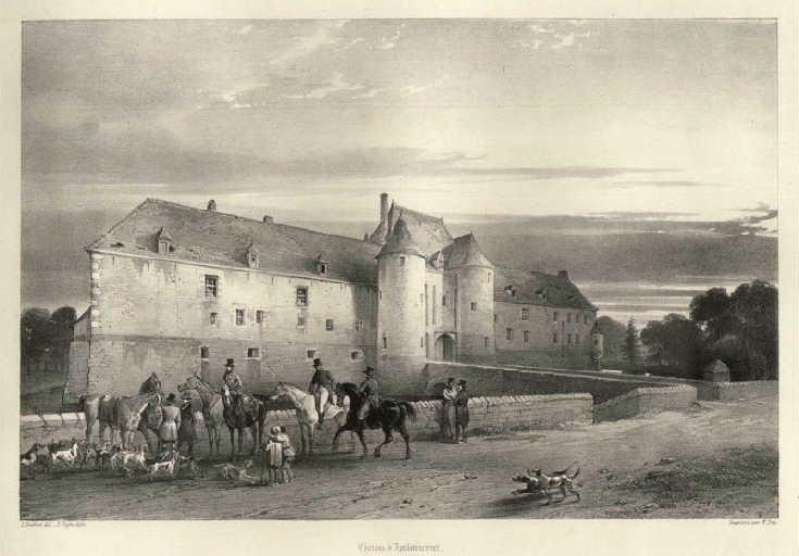 Château d'Applaincourt, Picardie, Duthoit, 19e siècle