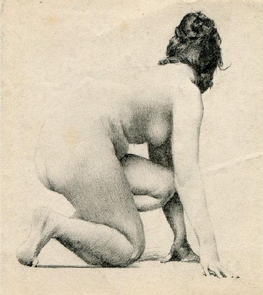 Femme, Félix Michel, 4e quart 19e siècle, 1er quart 20e siècle