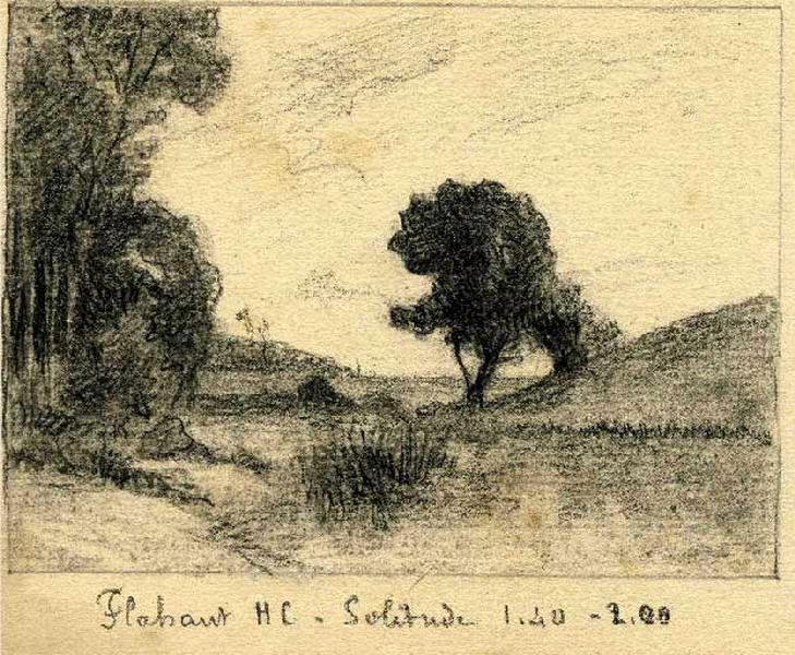 Solitude, Félix Michel, 4e quart 19e siècle, 1er quart 20e siècle