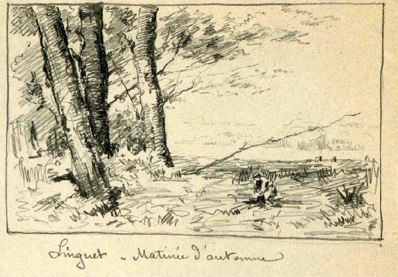 Matinée d'automne, Félix Michel, 4e quart 19e siècle, 1er quart 20e siècle
