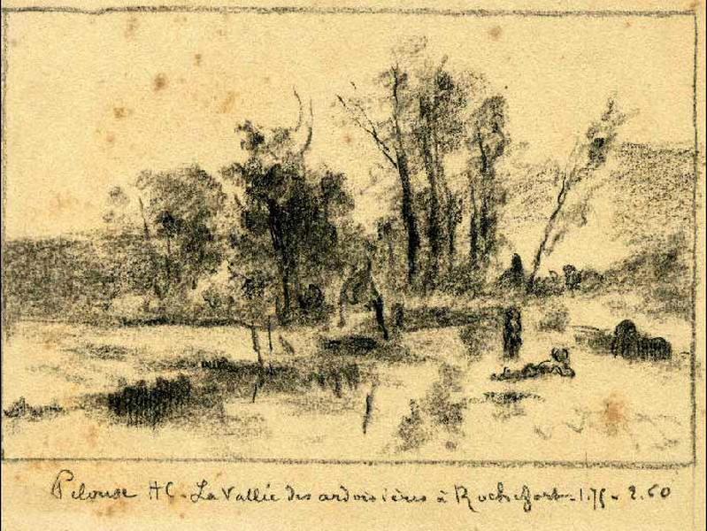 La vallée des ardoisières à Rochefort, Félix Michel, 4e quart 19e siècle, 1er quart 20e siècle