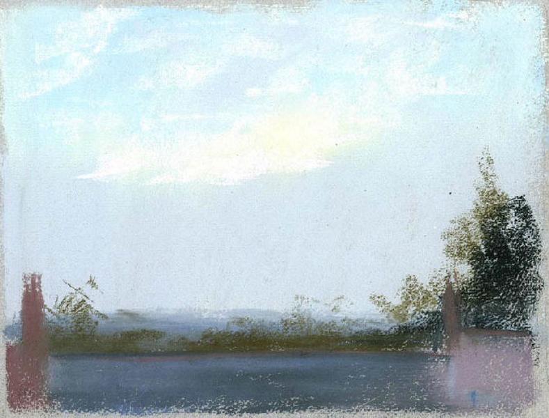 Paysage, Félix Michel, 4e quart 19e siècle, 1er quart 20e siècle