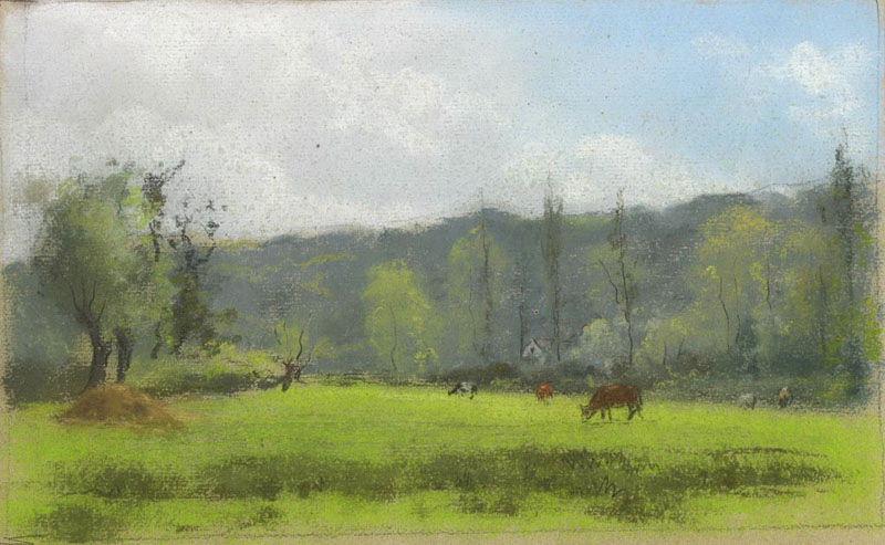 Paysage, Félix Michel, 4e quart 19e siècle, 1er quart 20e siècle