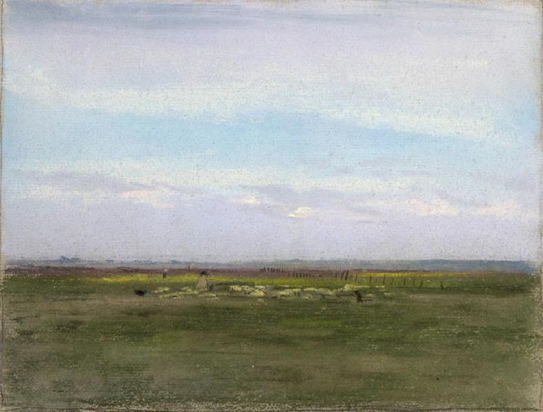 Paysage, Félix Michel, 4e quart 19e siècle, 1er quart 20e siècle
