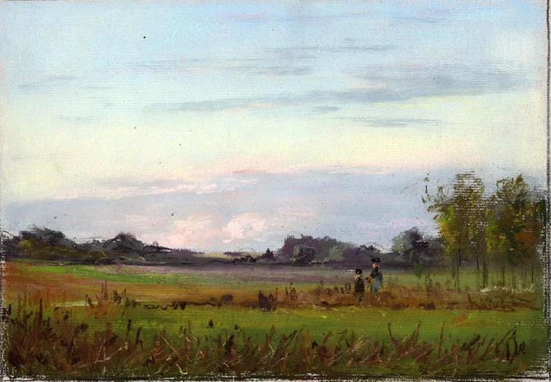 Paysage, Félix Michel, 4e quart 19e siècle, 1er quart 20e siècle