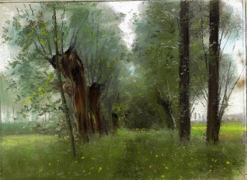 Paysage, Félix Michel, 4e quart 19e siècle, 1er quart 20e siècle