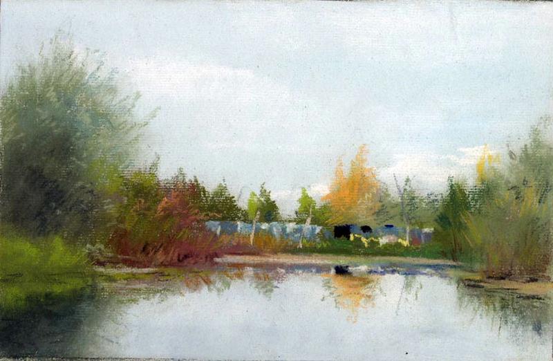 Paysage, Félix Michel, 4e quart 19e siècle, 1er quart 20e siècle