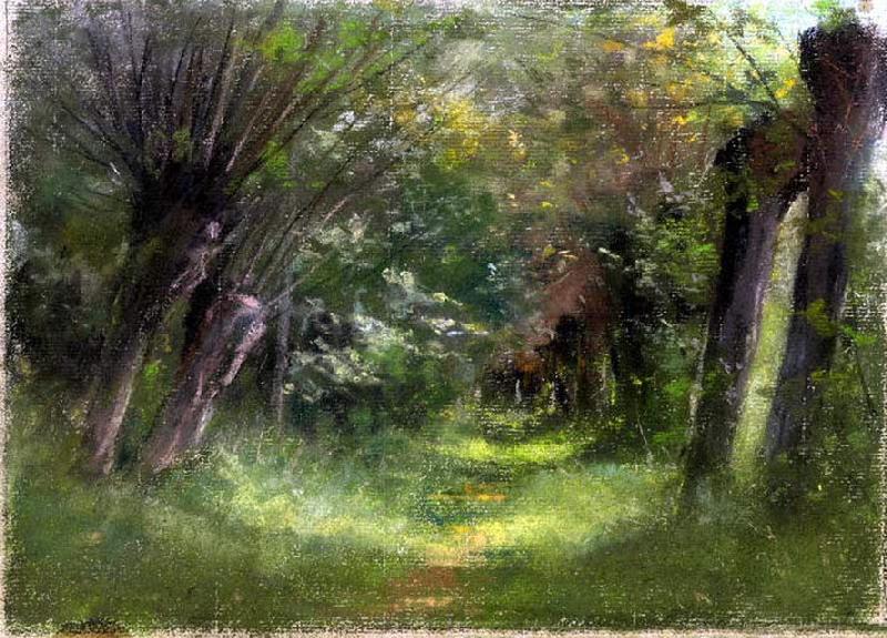 Paysage, Félix Michel, 4e quart 19e siècle, 1er quart 20e siècle