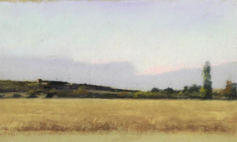 Paysage rural (titre factice), Félix Michel, 4e quart 19e siècle, 1er quart 20e siècle