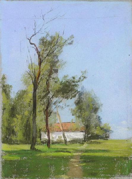 Maison à la campagne, Félix Michel, 4e quart 19e siècle, 1er quart 20e siècle
