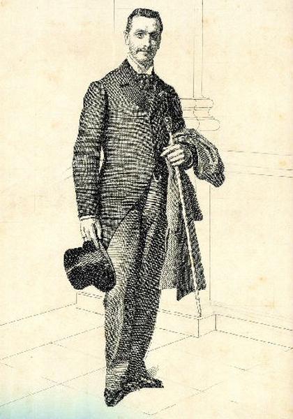 Portrait de Joseph Lavergne, Charles-Henri Michel, 2e moitié 19e siècle