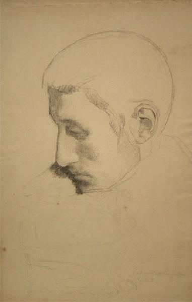 Paul durant la fièvre typhoïde, Charles-Henri Michel, 19e siècle