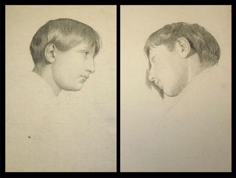 Portrait de Paul Michel, Charles-Henri Michel, 2e moitié 19e siècle
