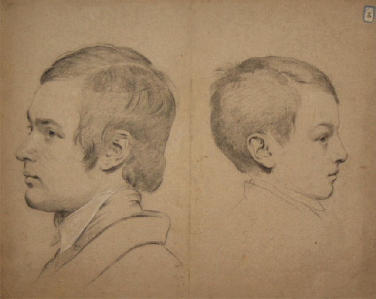 Jeunes garçons, Auguste Dehaussy, 19e siècle
