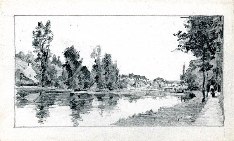 Paysages, Félix Michel, 4e quart 19e siècle, 1er quart 20e siècle