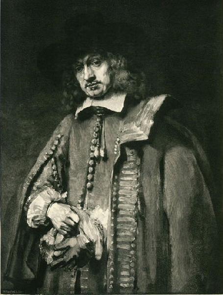 Portrait de Jan Six, Philibert Rouxel