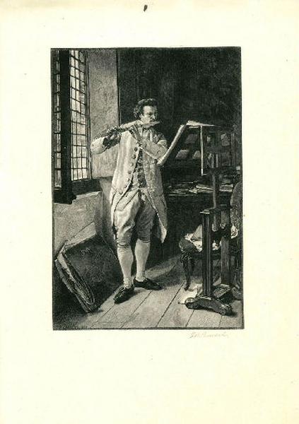 Le joueur de flûte, Philibert Rouxel