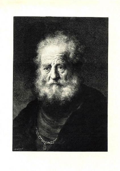 Tête de vieillard, Philibert Rouxel