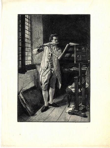 Le joueur de flûte, Philibert Rouxel