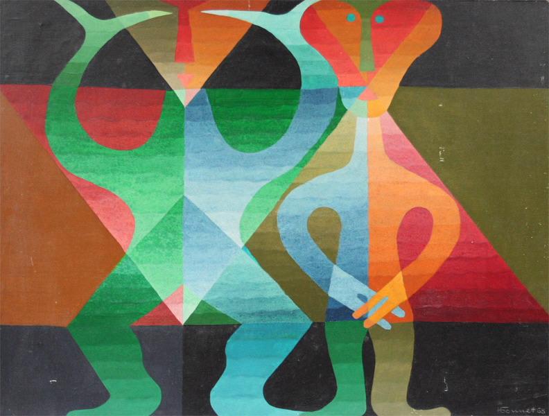 Adam et Eve, Antoine Gonnet, 1968