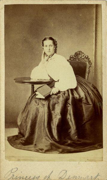 Portrait de la princesse Alexandra de Danemark_0