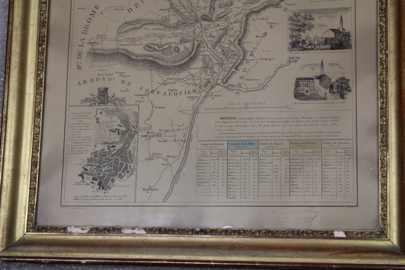 Carte de l'arrondissement de Sisteron._1