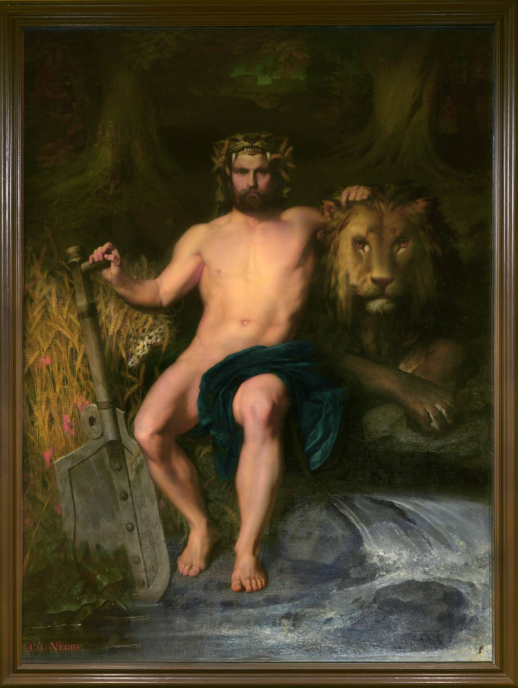 La puissance de l'homme, Charles Nègre, 1852