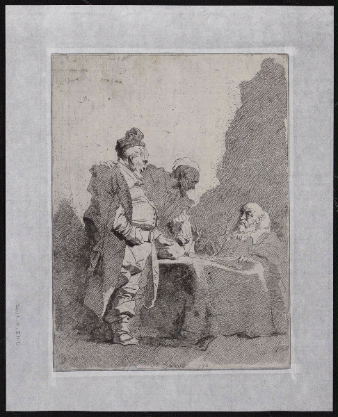 Les traitants, Jean-Honoré Fragonard, 1778